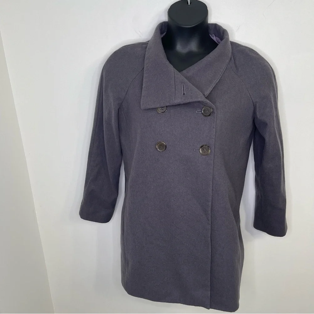J.Crew Double-Breasted Wool Coat in Size 8